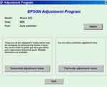     Epson S22 Adjustment Program