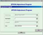    Epson SX130 Adjustment Program